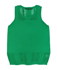 Logo Round-Necked Vest