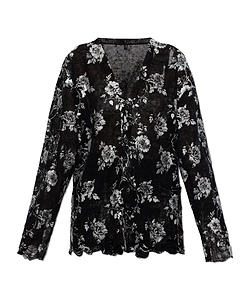 Printed Cardigan