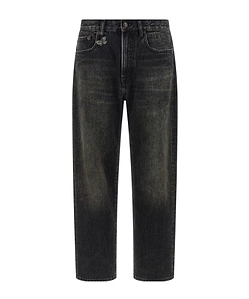 R13 Boyfriend Cropped Jeans