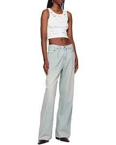 R13 Logo Patch Damon Jeans