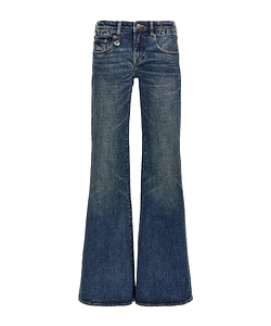 R13 Overflow Boy Flared Jeans