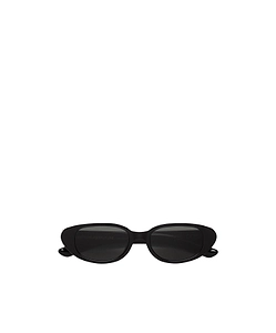 Oval-Frame Sunglasses