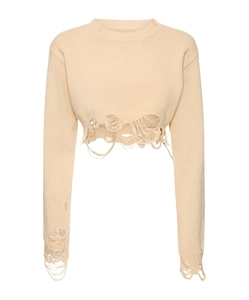 Short Ribbed Sweater