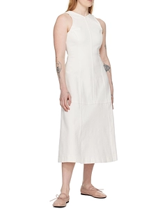V-Neck Sleeveless Dress