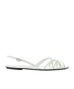 Uma Leather Slingback Sandals