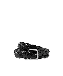 Woven Leather Belt