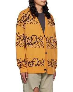 Logo Printed Cardigan