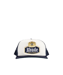 Rhude Logo Embroidered Trucker Hat