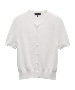 Rag & Bone Short Sleeved Knit Cardigan
