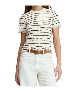 Rag & Bone Striped Knit Top