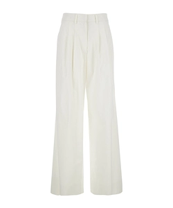 Pt Torino Frankie Pleated Wide-Leg Pants
