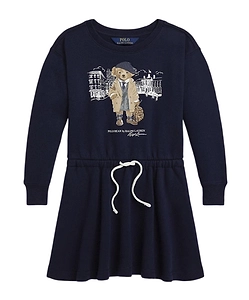 Polo Ralph Lauren Kids Polo Bear Sweatshirt Dress