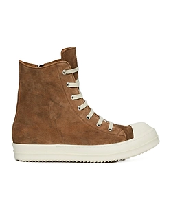 Rick Owens Temple Zip High-Top Sneakers