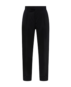 Pt Torino Slim Trousers With Concealed Fastening