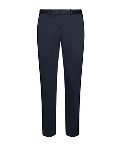 Pt Torino Turn-Up Hem Tapered Leg Trousers
