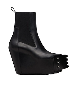 Temple Grilled Wedge Beatle Chelsea Boots