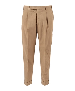 Pt Torino Pleated Cuffed Pants