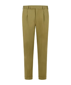 Pt Torino Rebel Pleated Cuffed Pants