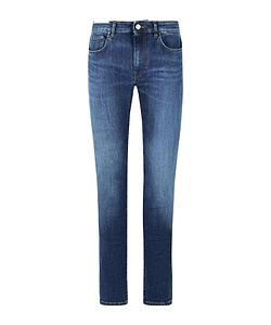 Blue Cotton Jeans Swing