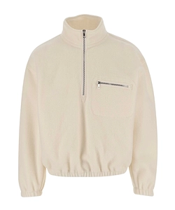 Half-Zip Fleece Sweatshirt