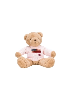 Polo Ralph Lauren Kids Rl Knitted Jumper Teddy Bear
