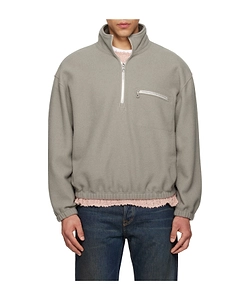 Half-Zip Fleece Sweatshirt