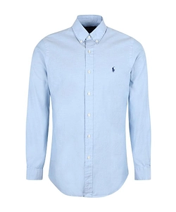 Polo Ralph Lauren Logo Embroidered Long-Sleeved Shirt