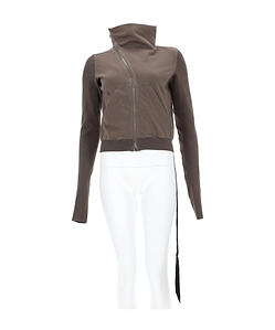 Rick Owens Drkshdw Long Sleeve Zip-Up Pullover