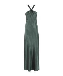 Rixo Losanna Halterneck Maxi Dress