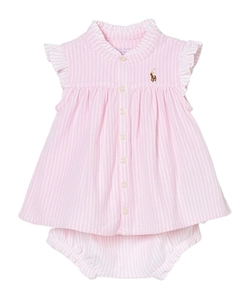 Polo Ralph Lauren Kids Strknoxset Ruffled Short Set