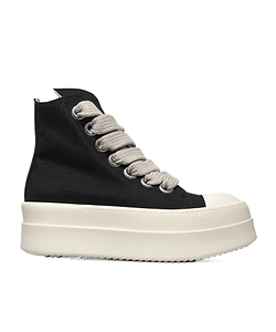 Rick Owens Drkshdw Round Toe Lace-Up Sneakers
