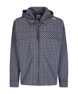 Roa Aair Flowave Checked Hooded Jacket