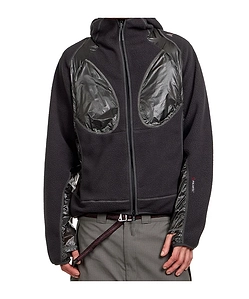 Roa Ocular Panelled Fleece Hooded Jacket