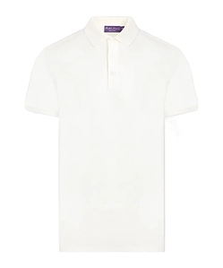 Ralph Lauren Purple Label Logo-Embroidered Short-Sleeved Polo Shirt