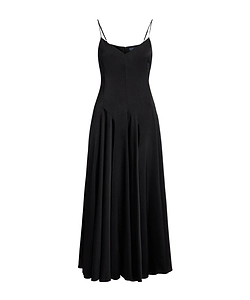 V-Neck A-Line Dress