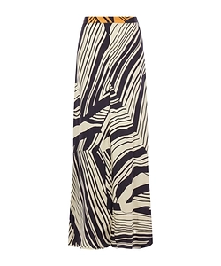 Valerie Patterned Maxi Skirt