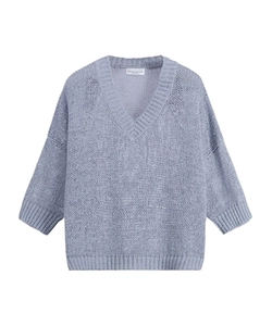 Roberto Collina V-Neck Relaxed Knitted Jumper
