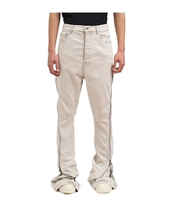 Rick Owens Drkshdw Zip Detail Jeans