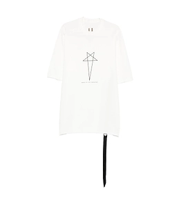 Star-Graphic Ribbon T-Shirt