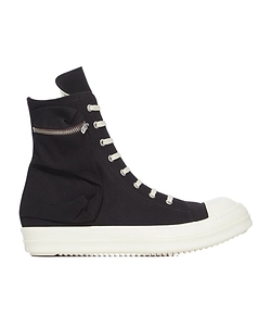 Rick Owens Drkshdw Zip High-Top Sneakers
