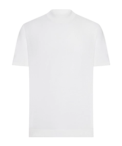 High-Neck Short-Sleeve T-Shirt