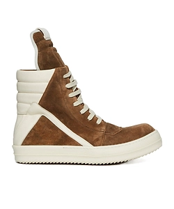 High-Top Lace-Up Sneakers