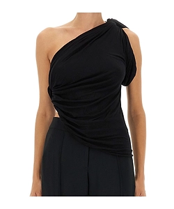 Rick Owens Lilies Asymmetric One-Shoulder Top