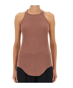 Curved Hem Vest