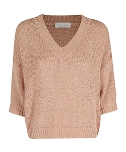 Roberto Collina V-Neck Relaxed Knitted Sweater