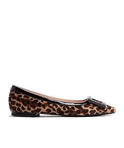 5Mm Gommettine Pony Skin Flats