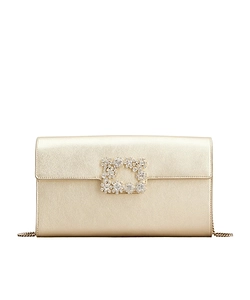 Efflorescence Clutch In Leather
