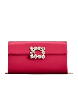 Efflorescence Clutch In Satin