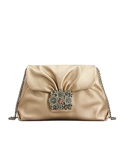 Efflorescence Mini Clutch In Leather