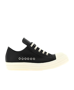 Rick Owens Eyelet Low-Top Sneakers